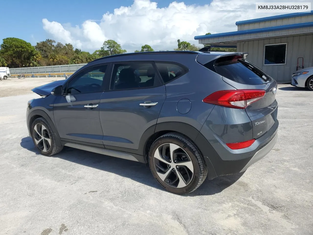 2017 Hyundai Tucson Limited VIN: KM8J33A28HU328179 Lot: 76494234