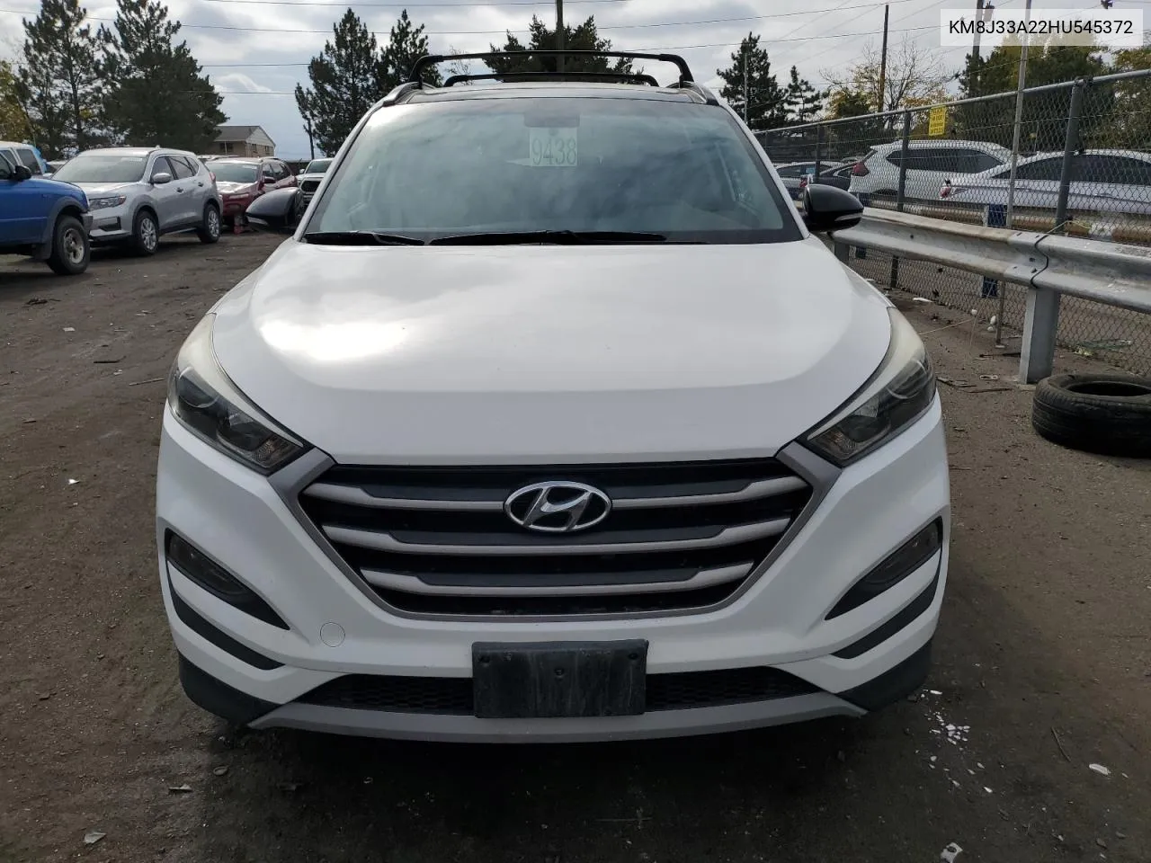 2017 Hyundai Tucson Limited VIN: KM8J33A22HU545372 Lot: 76736004