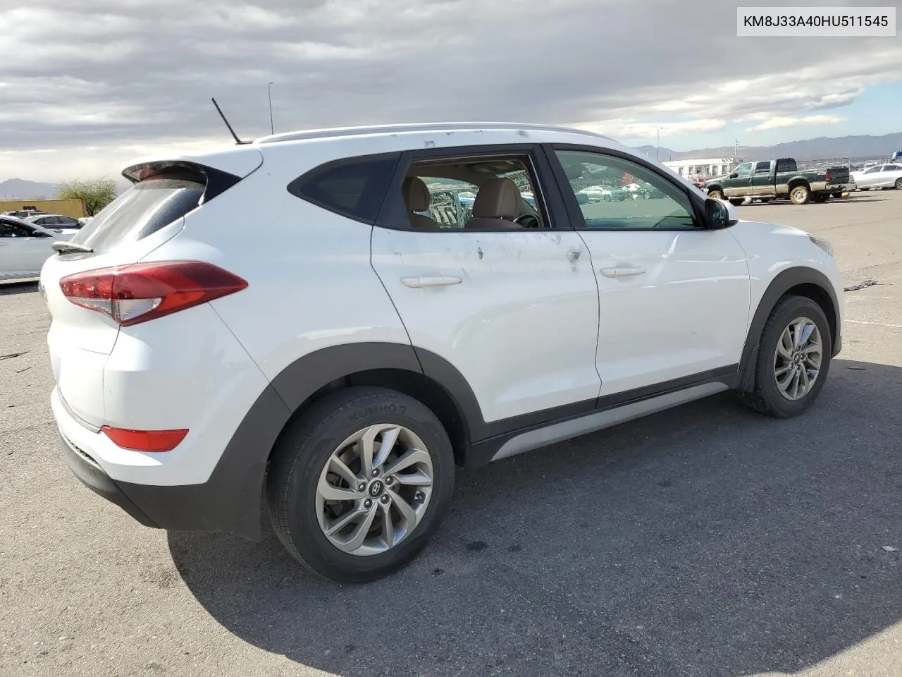 2017 Hyundai Tucson Limited VIN: KM8J33A40HU511545 Lot: 76810444