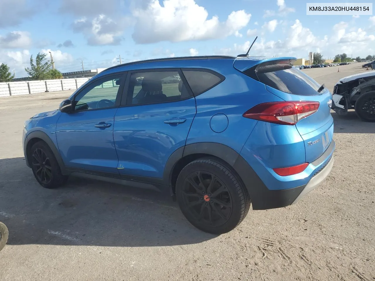 2017 Hyundai Tucson Limited VIN: KM8J33A20HU448154 Lot: 76810954