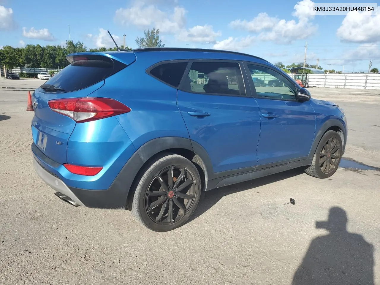 2017 Hyundai Tucson Limited VIN: KM8J33A20HU448154 Lot: 76810954