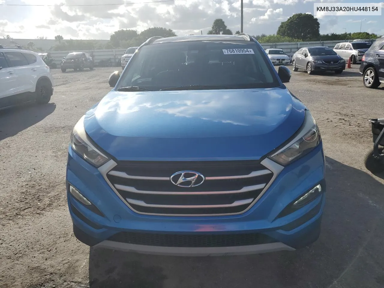 2017 Hyundai Tucson Limited VIN: KM8J33A20HU448154 Lot: 76810954