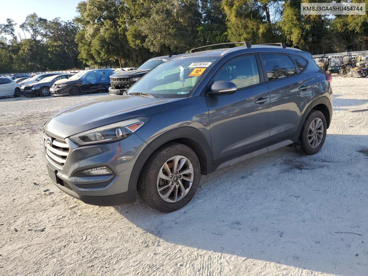 2017 Hyundai Tucson Limited VIN: KM8J3CA45HU454744 Lot: 76826044