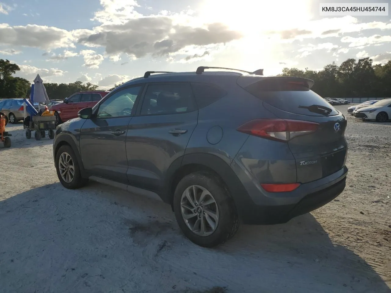 2017 Hyundai Tucson Limited VIN: KM8J3CA45HU454744 Lot: 76826044