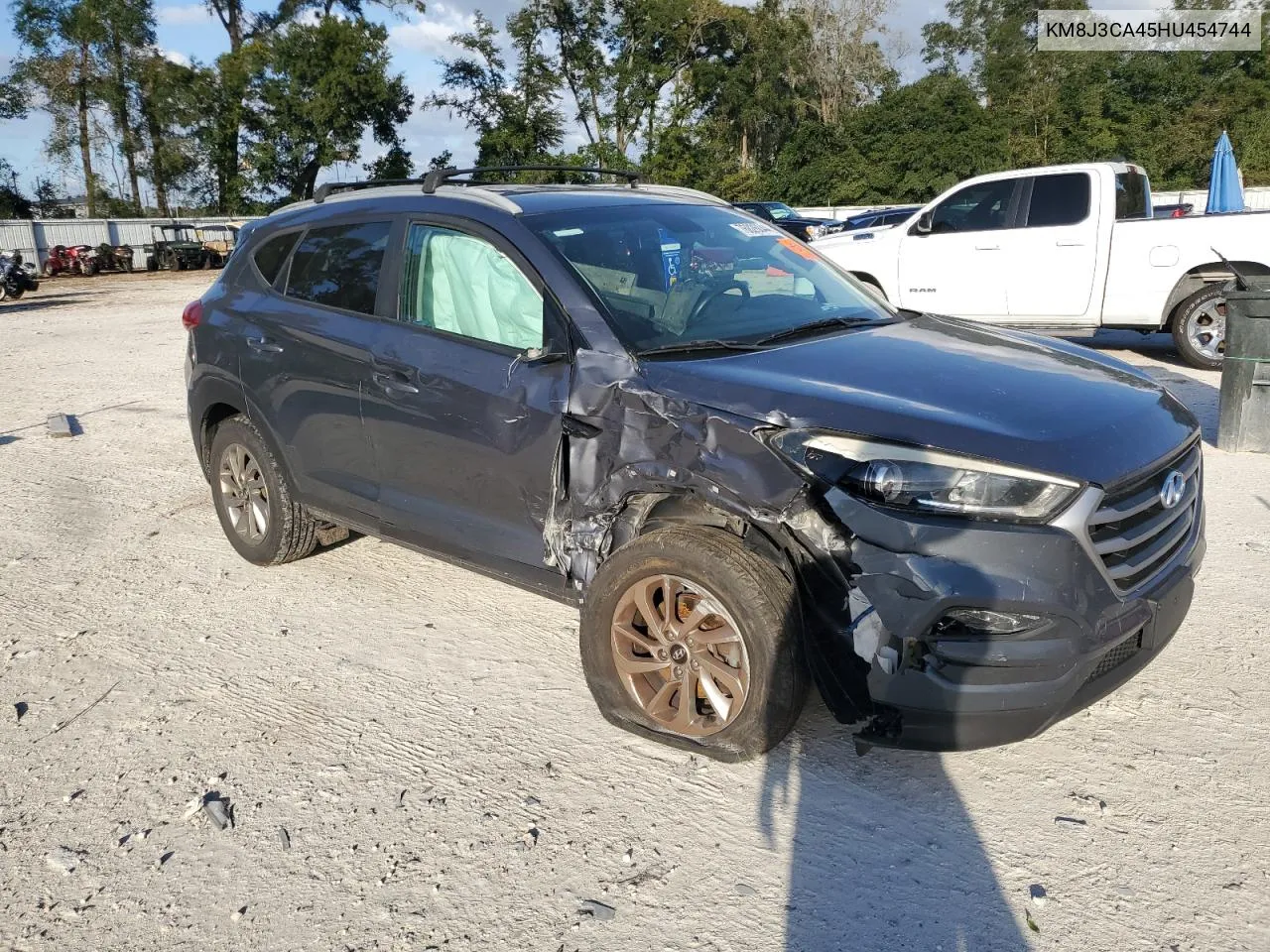 2017 Hyundai Tucson Limited VIN: KM8J3CA45HU454744 Lot: 76826044