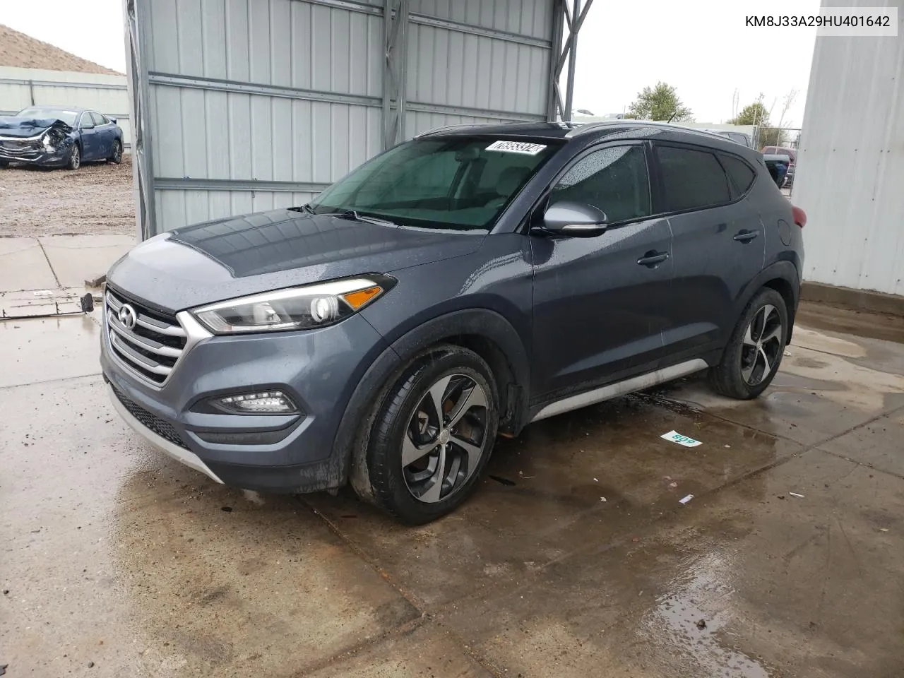 2017 Hyundai Tucson Limited VIN: KM8J33A29HU401642 Lot: 76953374