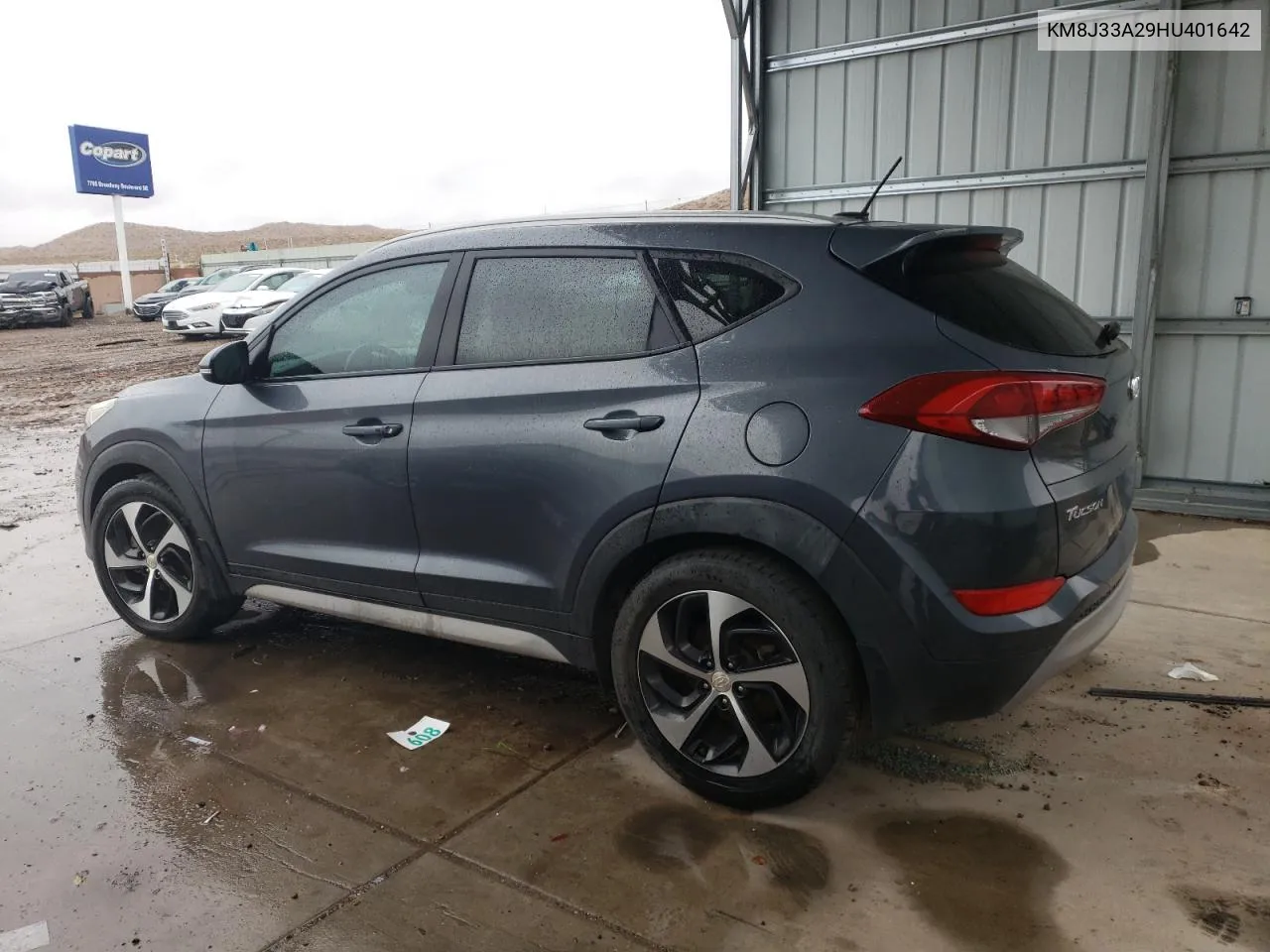 2017 Hyundai Tucson Limited VIN: KM8J33A29HU401642 Lot: 76953374