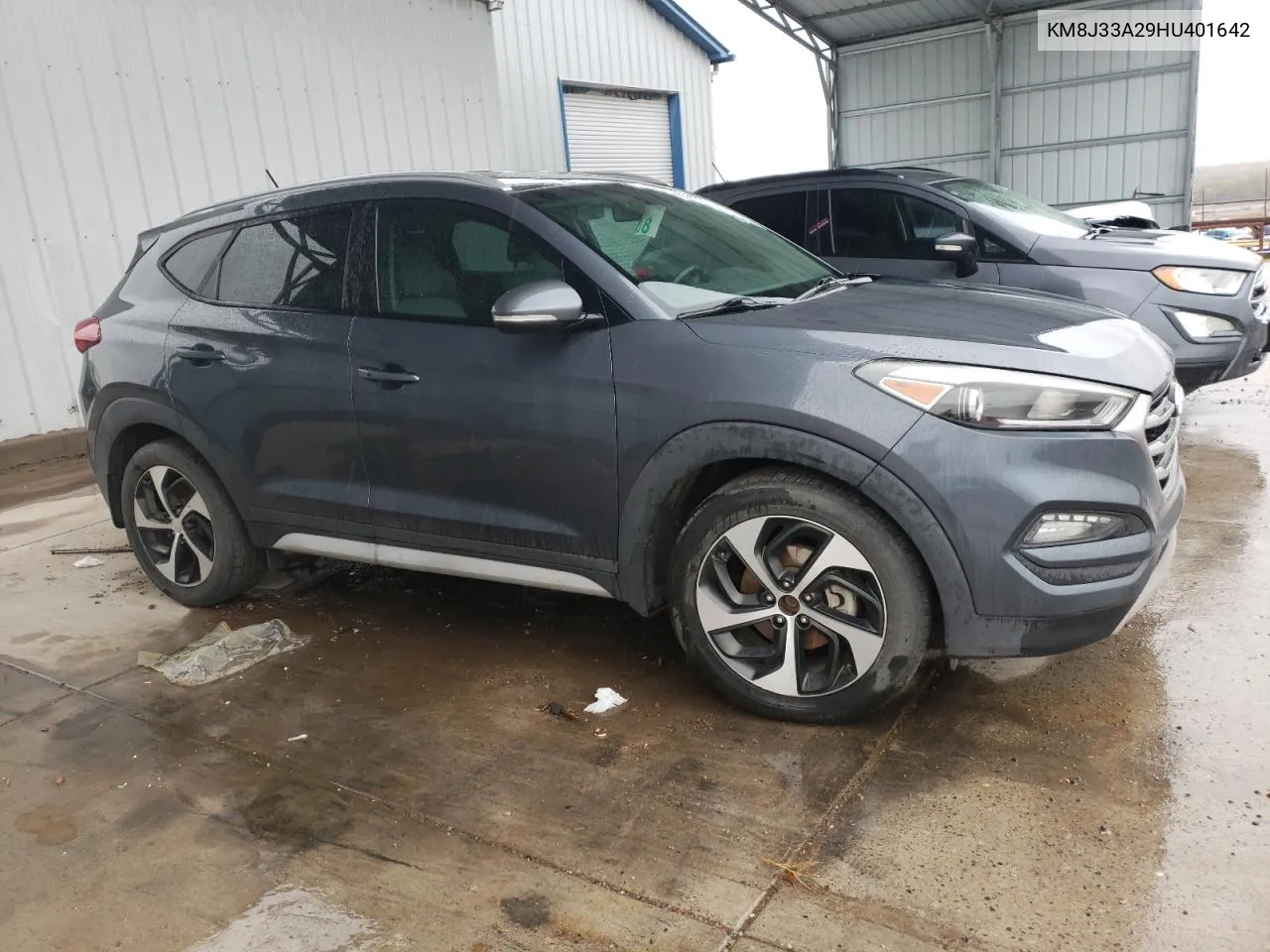 2017 Hyundai Tucson Limited VIN: KM8J33A29HU401642 Lot: 76953374