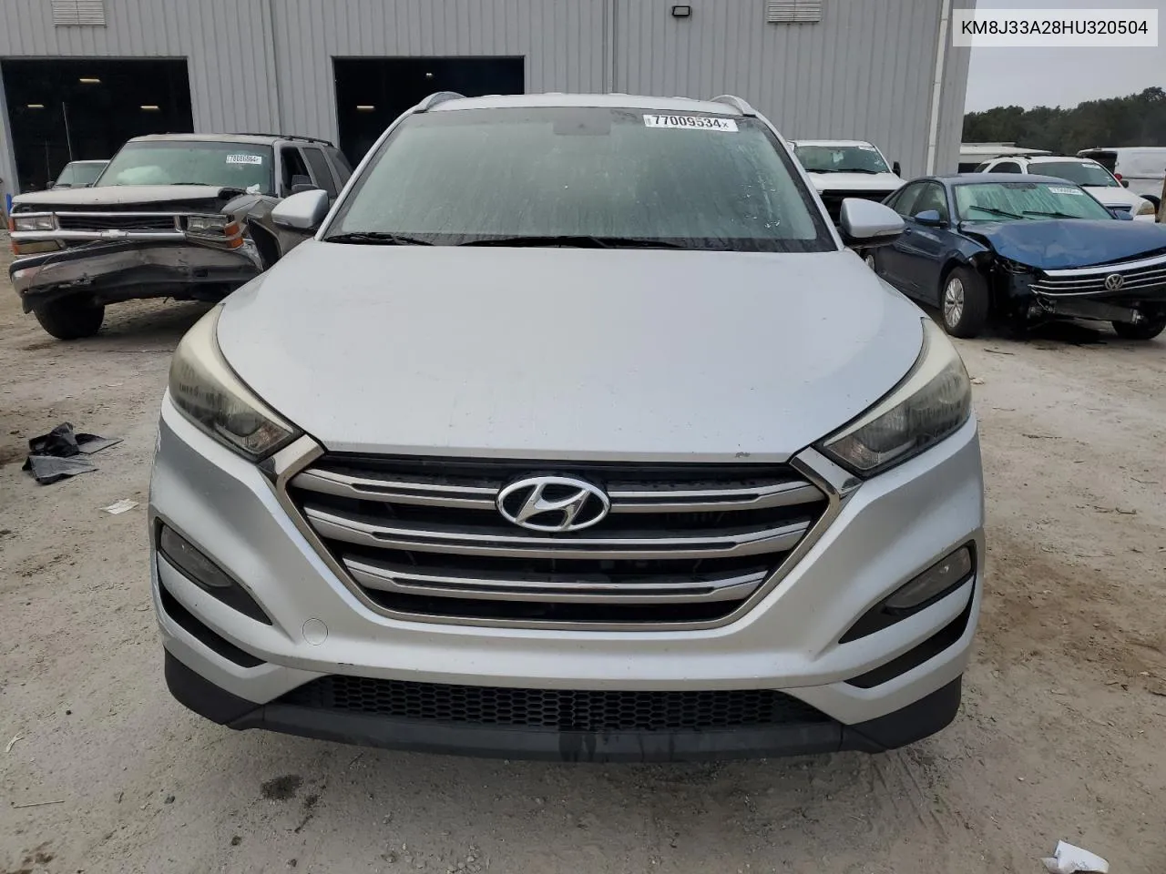 2017 Hyundai Tucson Limited VIN: KM8J33A28HU320504 Lot: 77009534