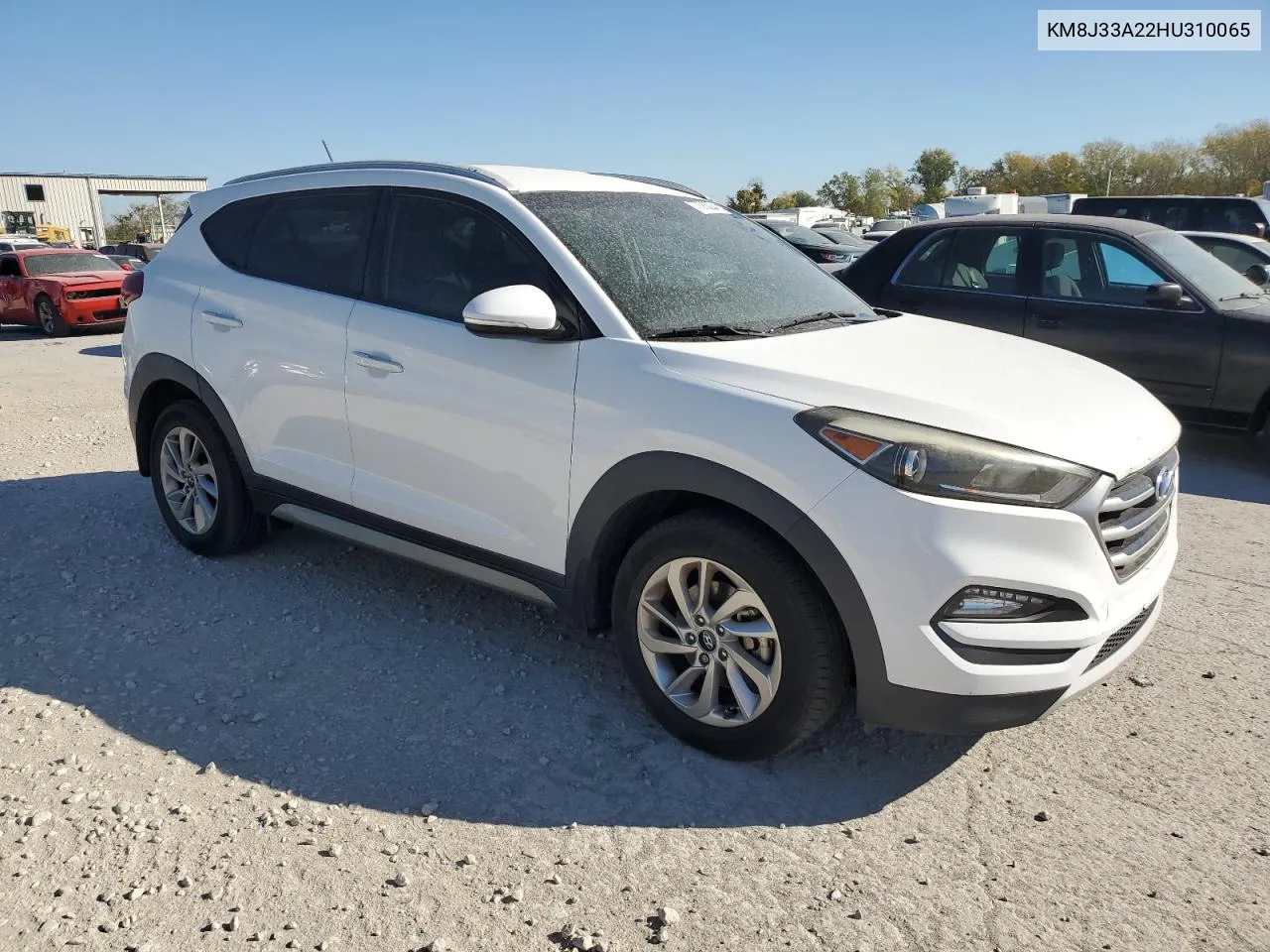 2017 Hyundai Tucson Limited VIN: KM8J33A22HU310065 Lot: 77086224