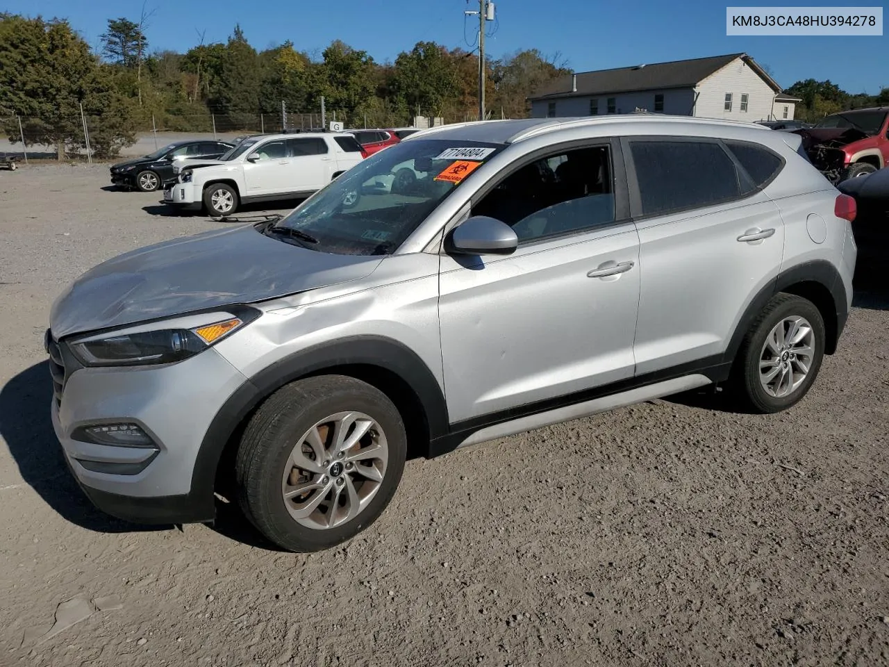 2017 Hyundai Tucson Limited VIN: KM8J3CA48HU394278 Lot: 77104804