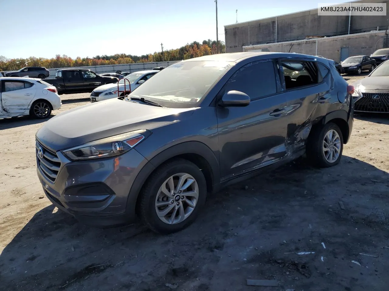 2017 Hyundai Tucson Se VIN: KM8J23A47HU402423 Lot: 77130884