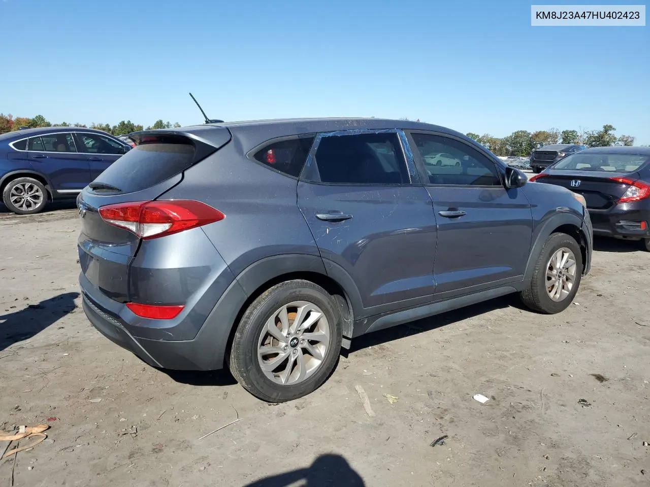 2017 Hyundai Tucson Se VIN: KM8J23A47HU402423 Lot: 77130884