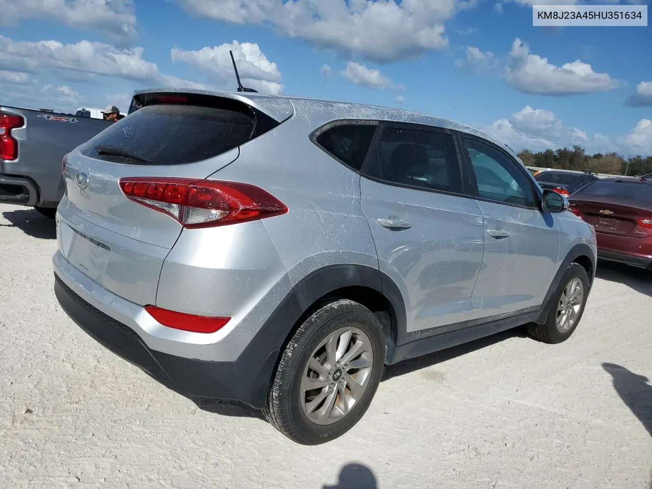 2017 Hyundai Tucson Se VIN: KM8J23A45HU351634 Lot: 77156664