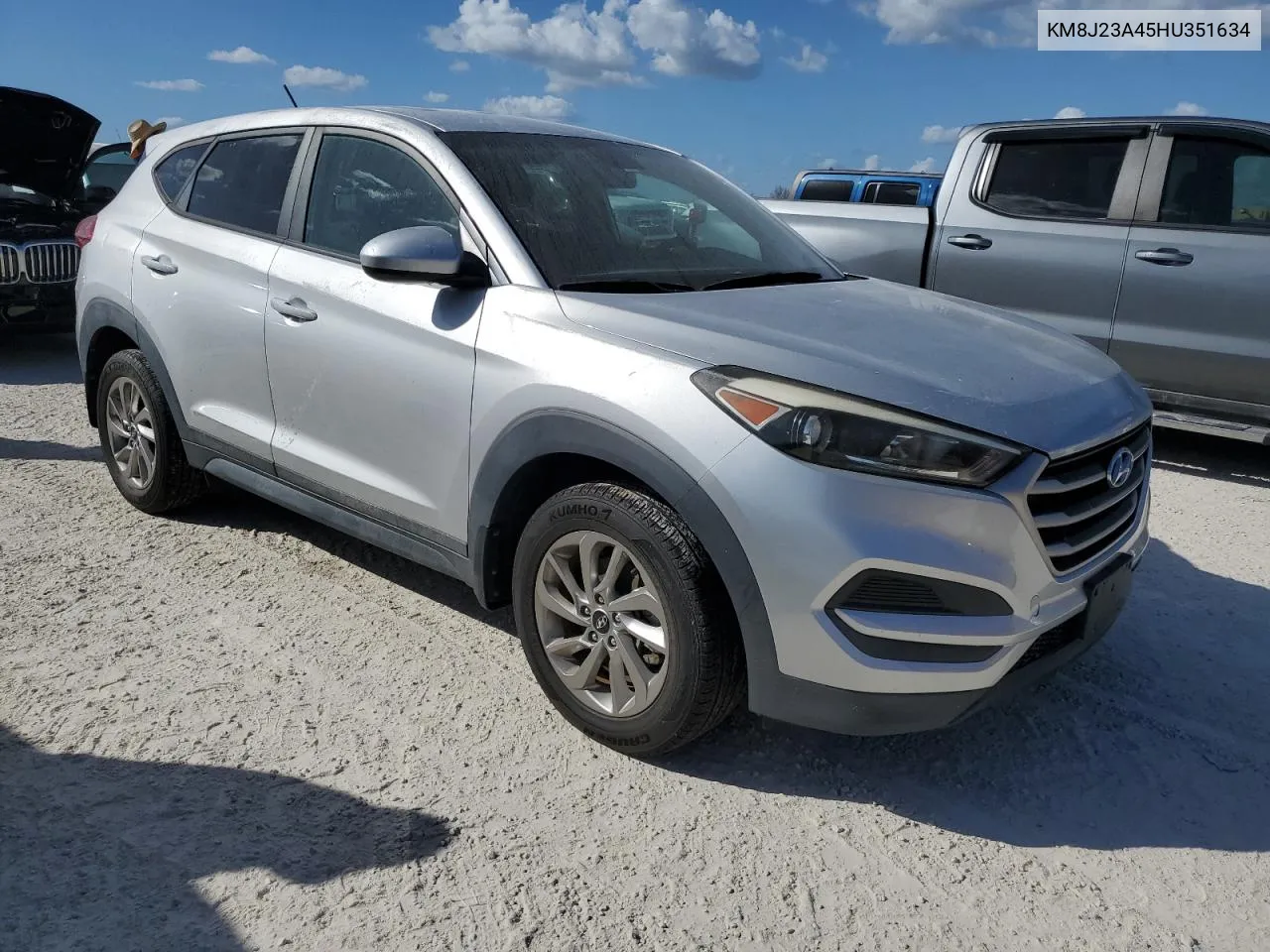 2017 Hyundai Tucson Se VIN: KM8J23A45HU351634 Lot: 77156664