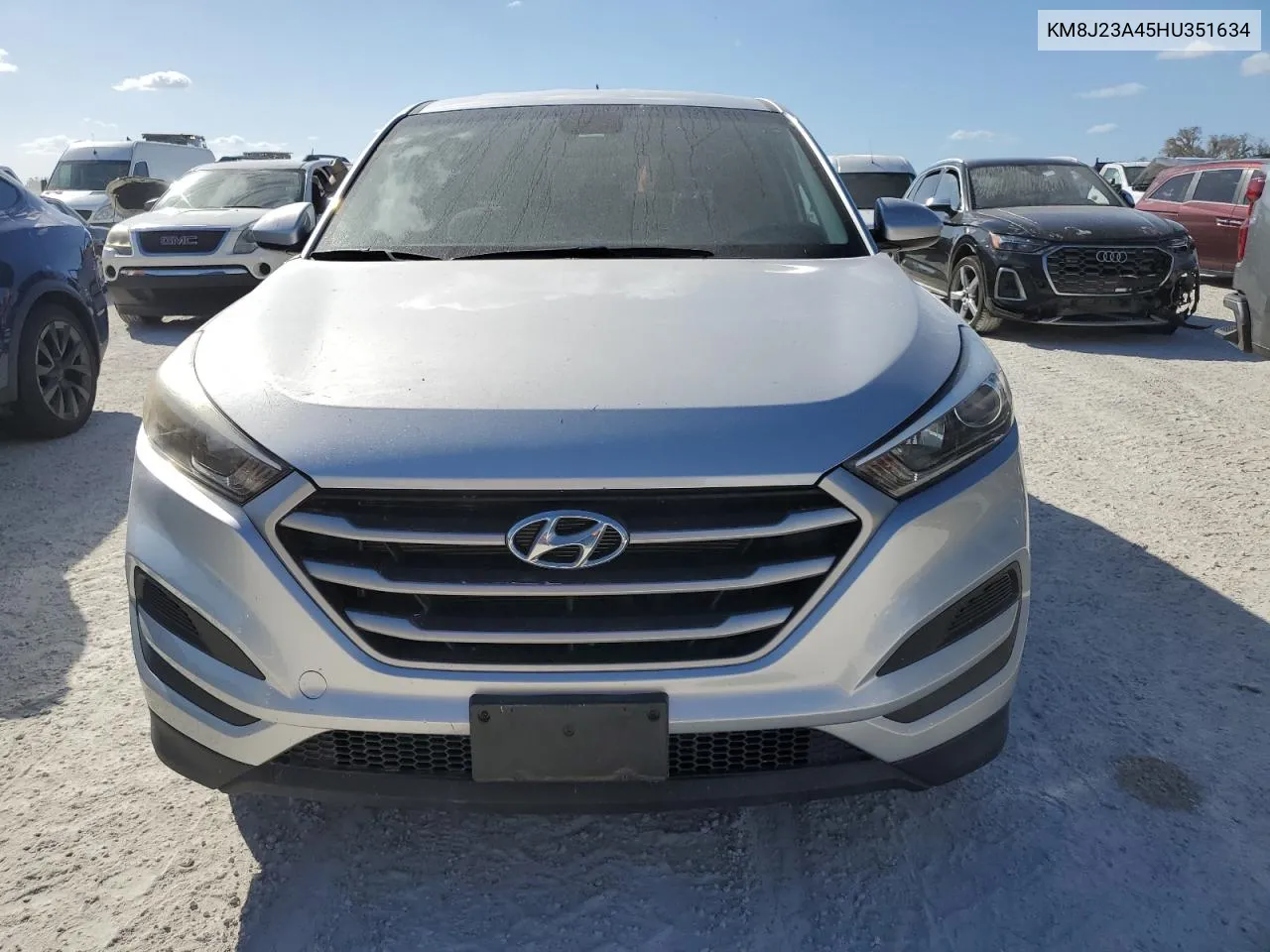 2017 Hyundai Tucson Se VIN: KM8J23A45HU351634 Lot: 77156664