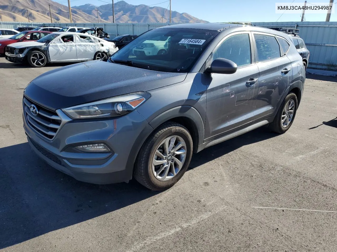 2017 Hyundai Tucson Limited VIN: KM8J3CA48HU294987 Lot: 77164584