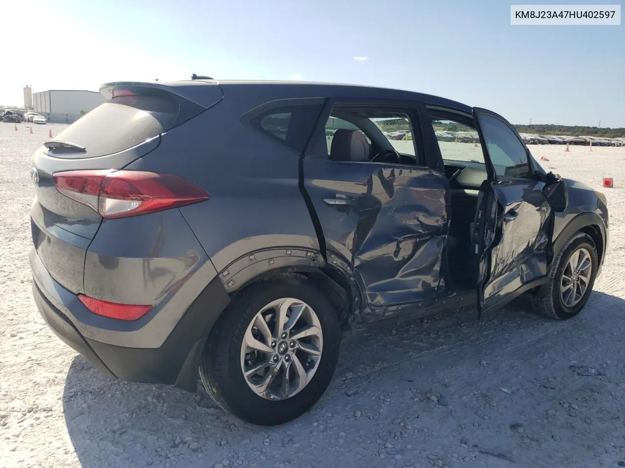 2017 Hyundai Tucson Se VIN: KM8J23A47HU402597 Lot: 77174024