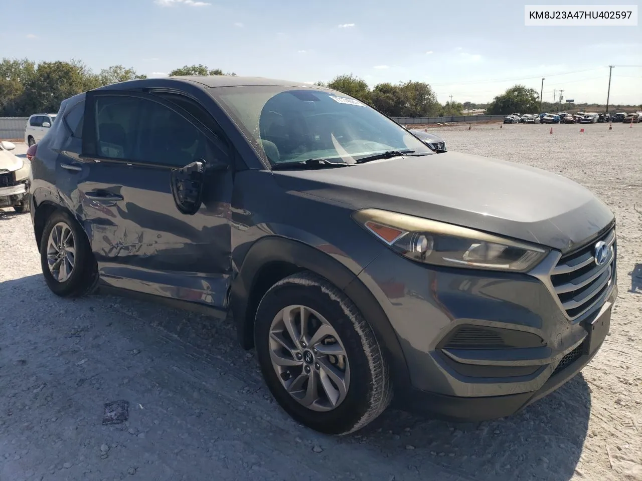 2017 Hyundai Tucson Se VIN: KM8J23A47HU402597 Lot: 77174024