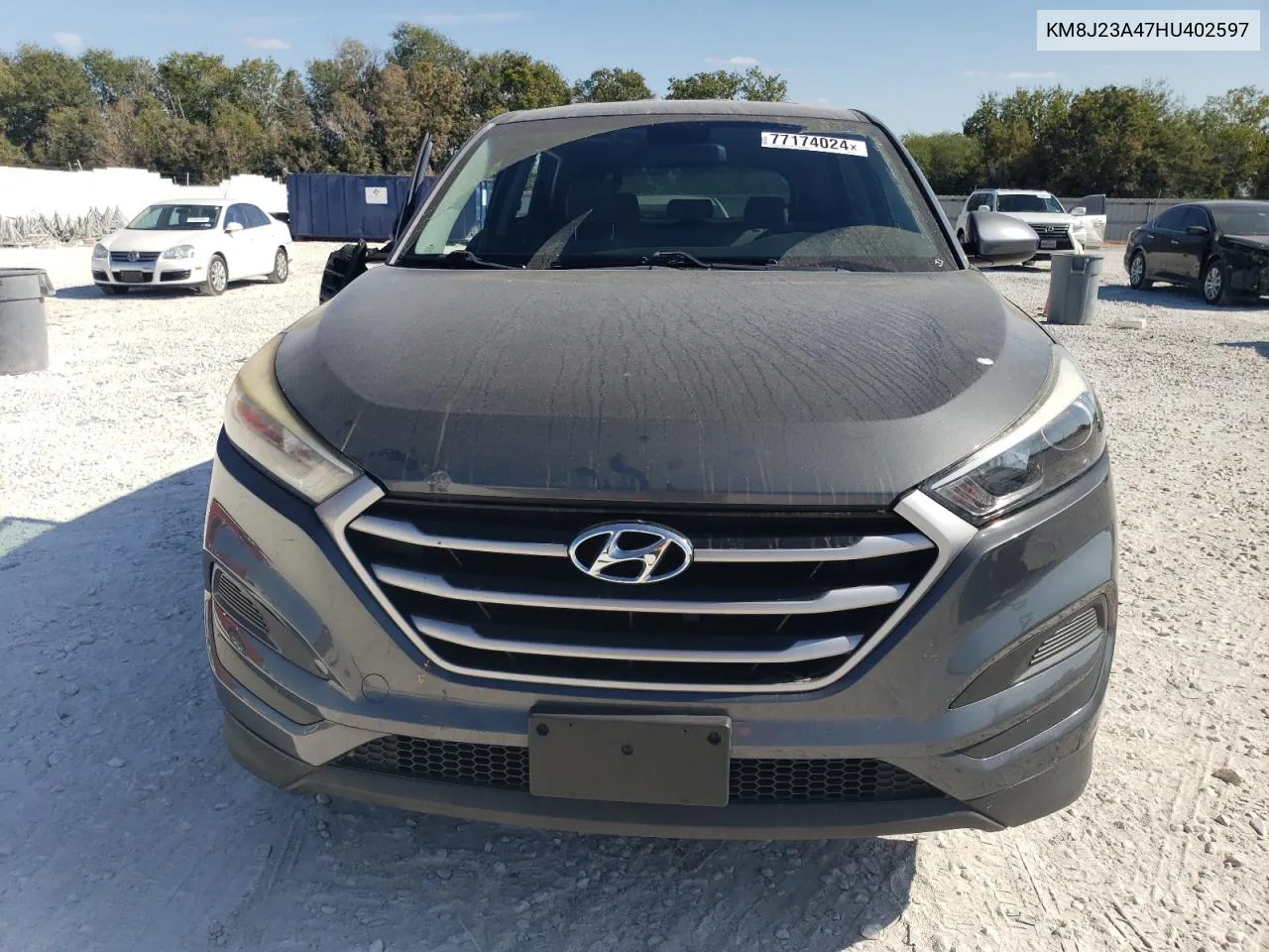 2017 Hyundai Tucson Se VIN: KM8J23A47HU402597 Lot: 77174024