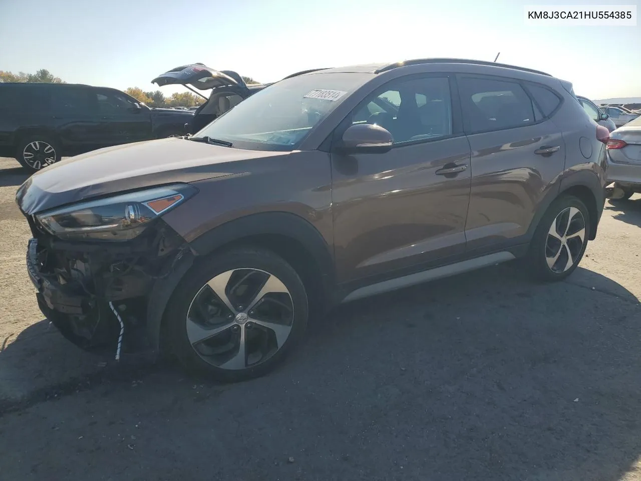 KM8J3CA21HU554385 2017 Hyundai Tucson Limited