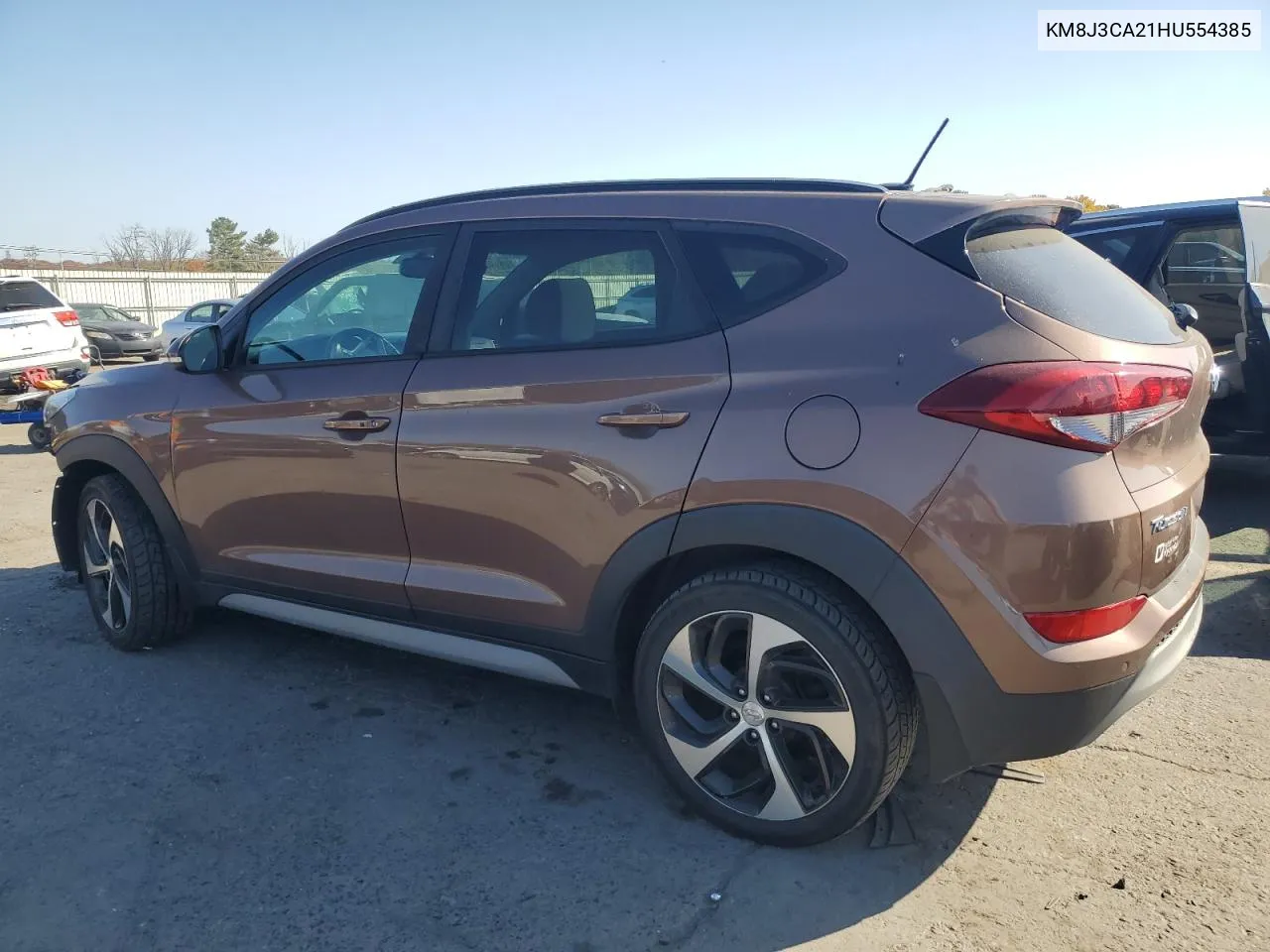 2017 Hyundai Tucson Limited VIN: KM8J3CA21HU554385 Lot: 77183514