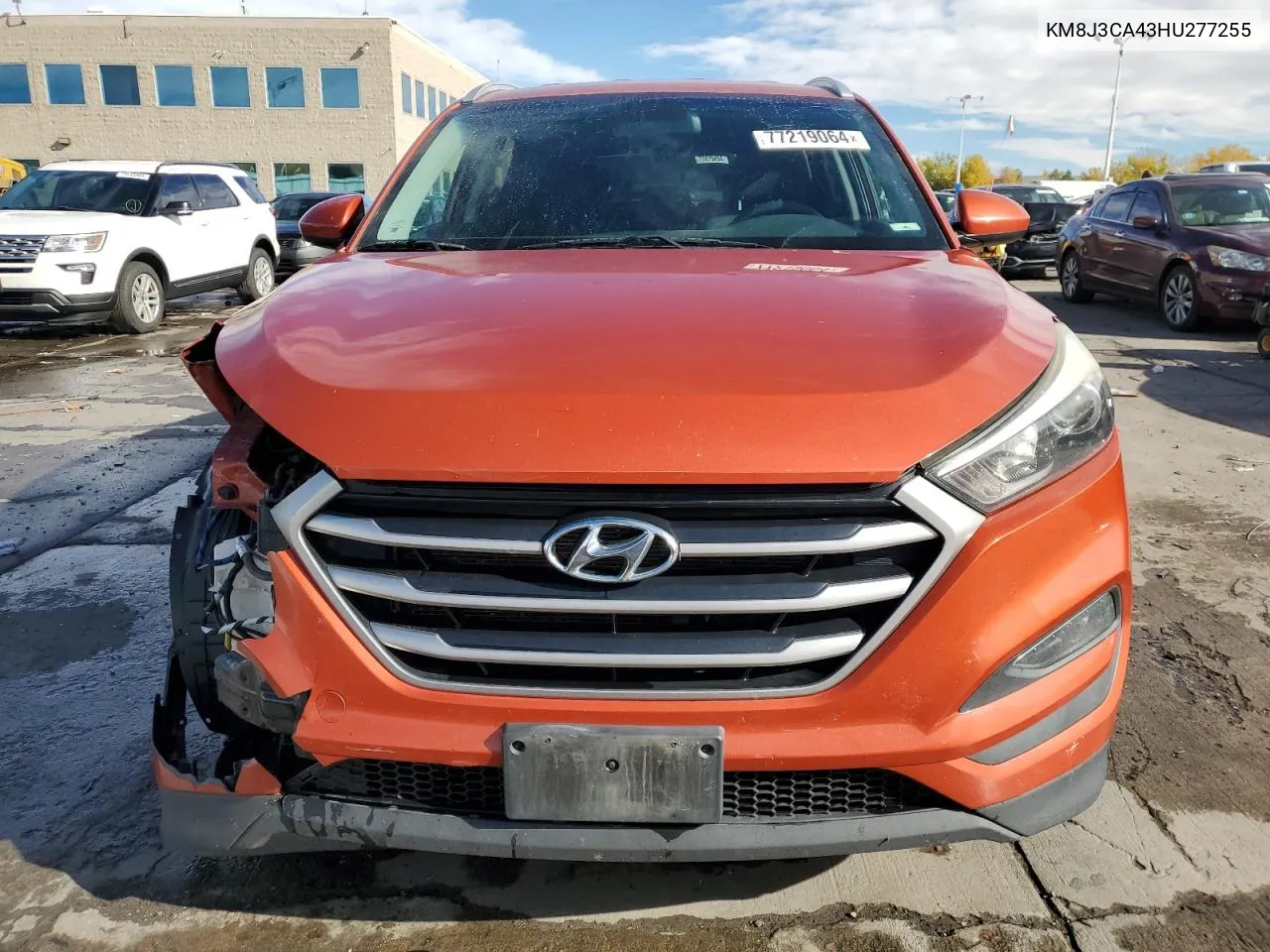 2017 Hyundai Tucson Limited VIN: KM8J3CA43HU277255 Lot: 77219064