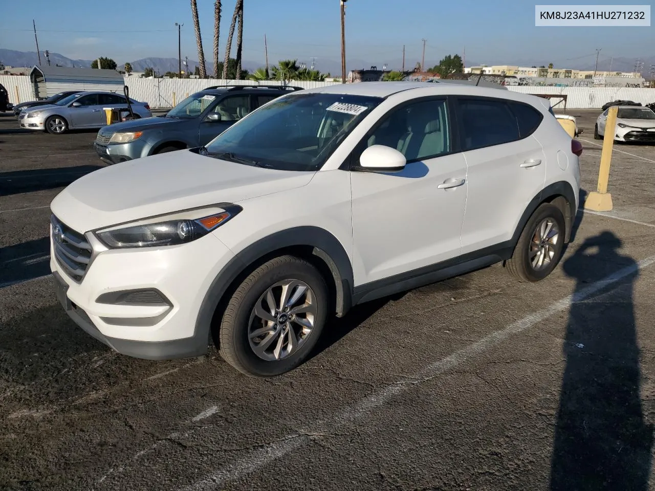 2017 Hyundai Tucson Se VIN: KM8J23A41HU271232 Lot: 77228804