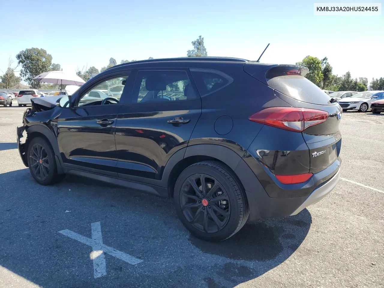 KM8J33A20HU524455 2017 Hyundai Tucson Limited