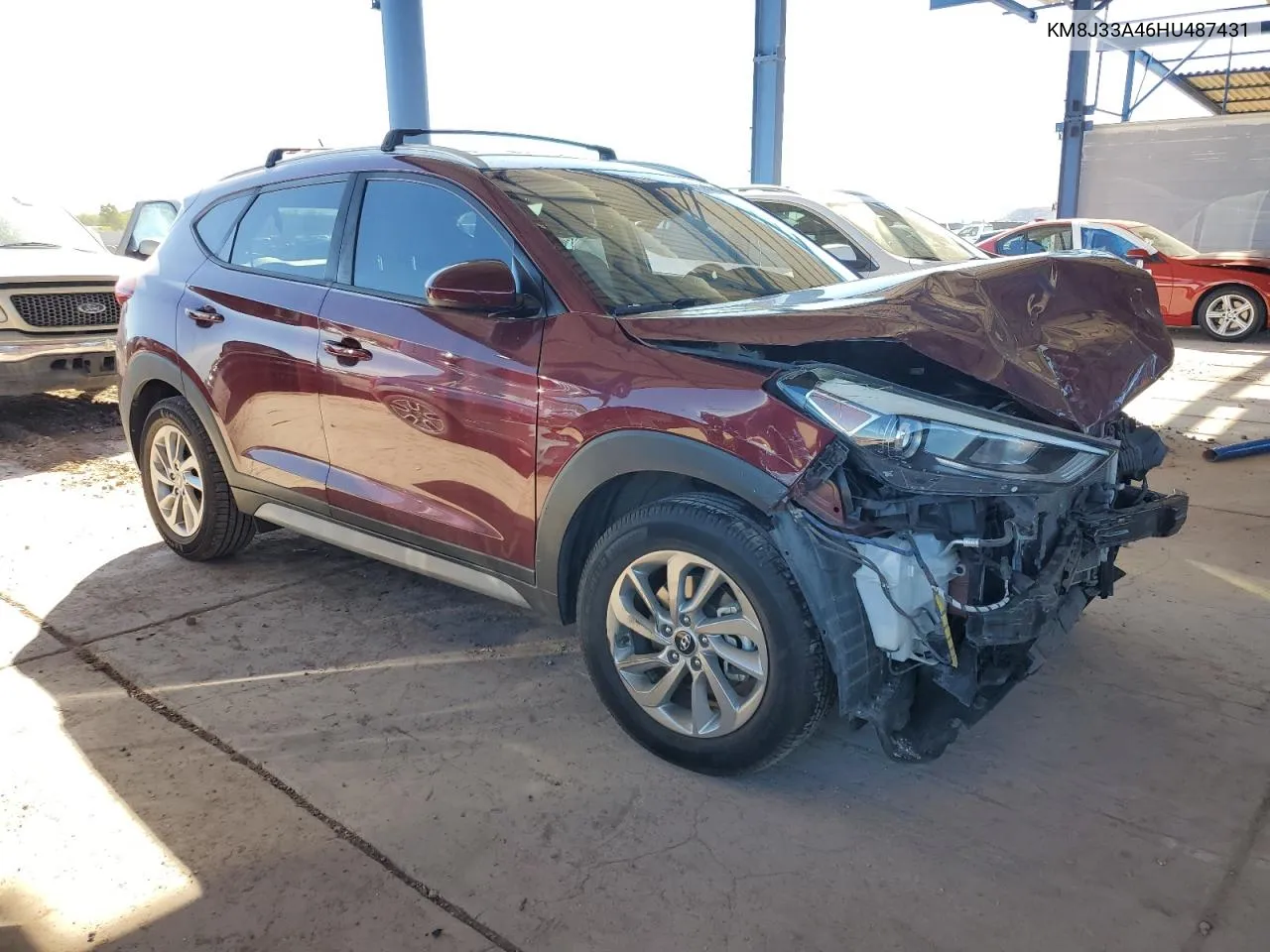 KM8J33A46HU487431 2017 Hyundai Tucson Limited