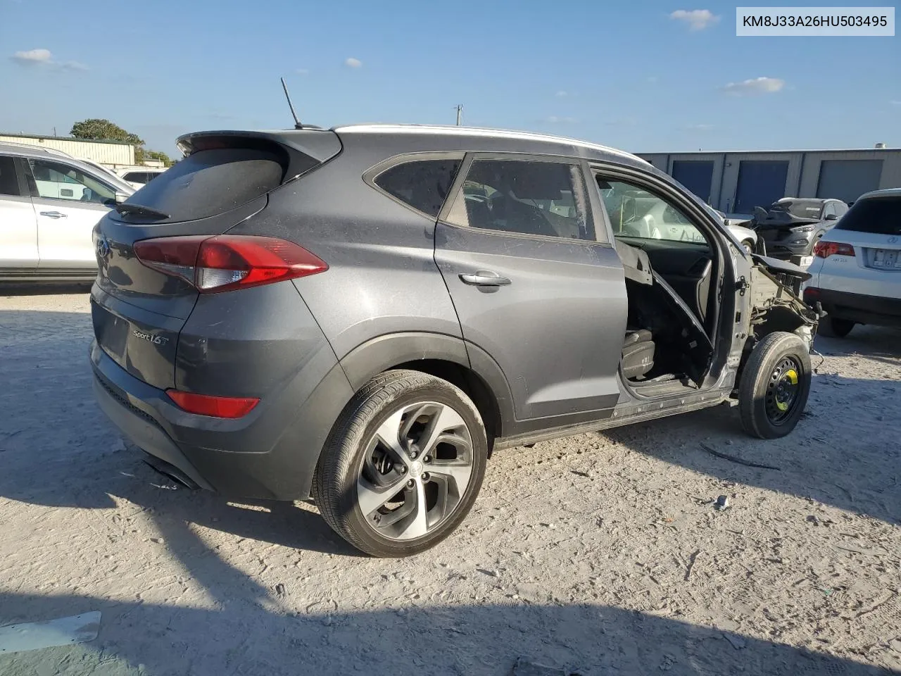 KM8J33A26HU503495 2017 Hyundai Tucson Limited