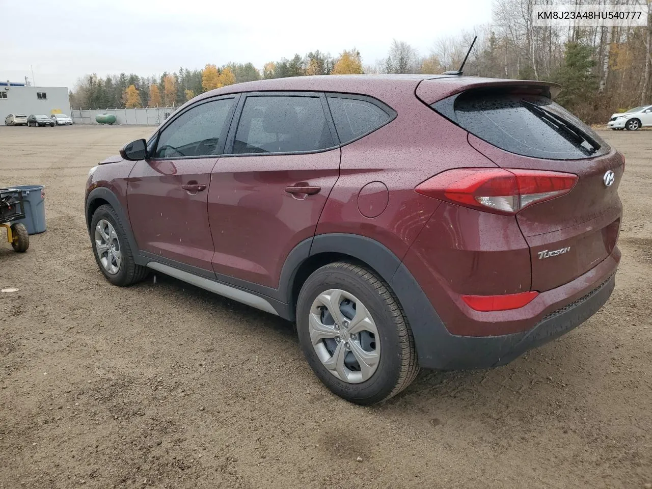 2017 Hyundai Tucson Se VIN: KM8J23A48HU540777 Lot: 77338924