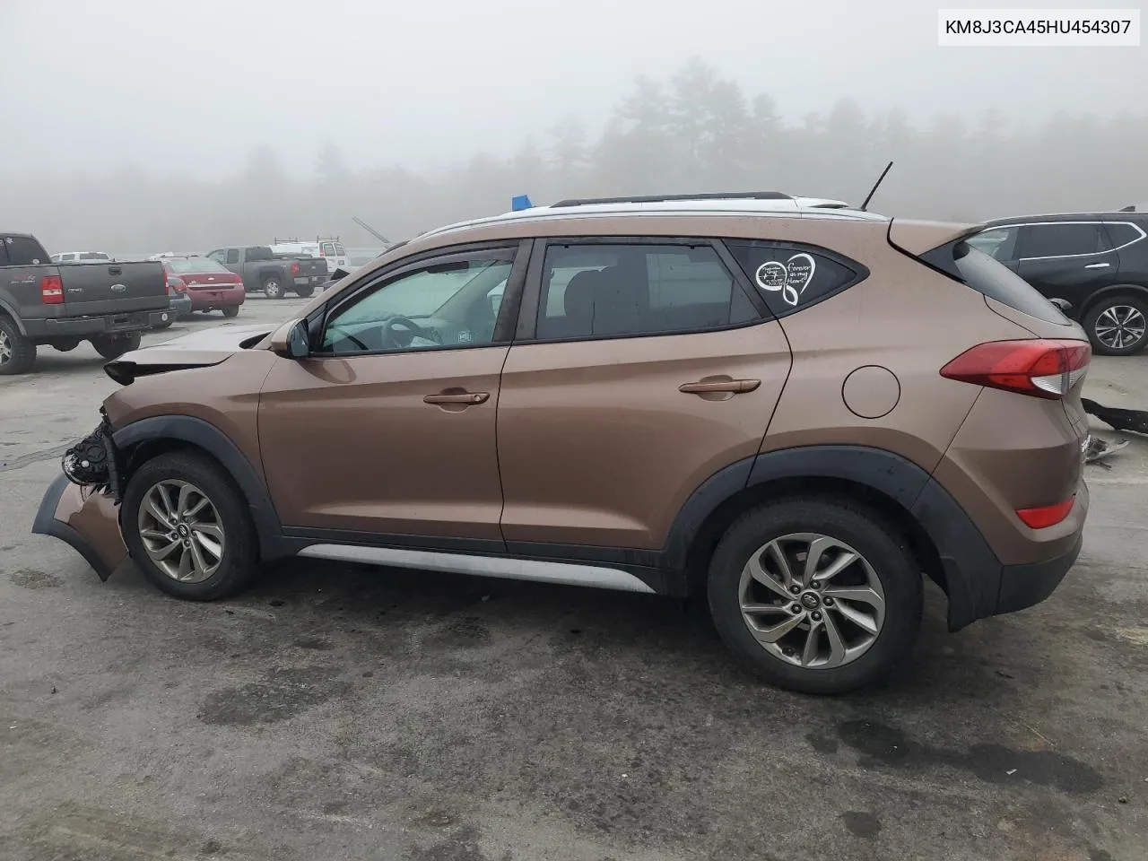 2017 Hyundai Tucson Limited VIN: KM8J3CA45HU454307 Lot: 77346814