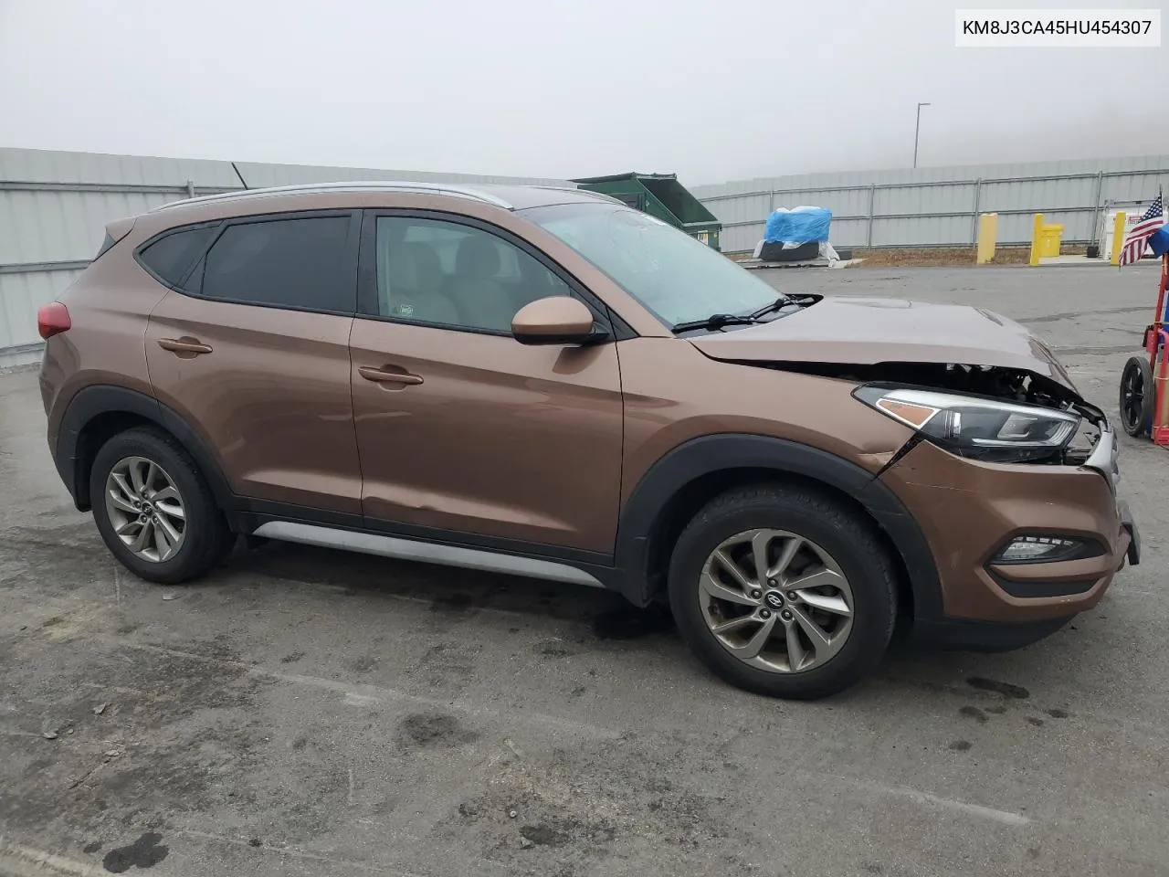 2017 Hyundai Tucson Limited VIN: KM8J3CA45HU454307 Lot: 77346814