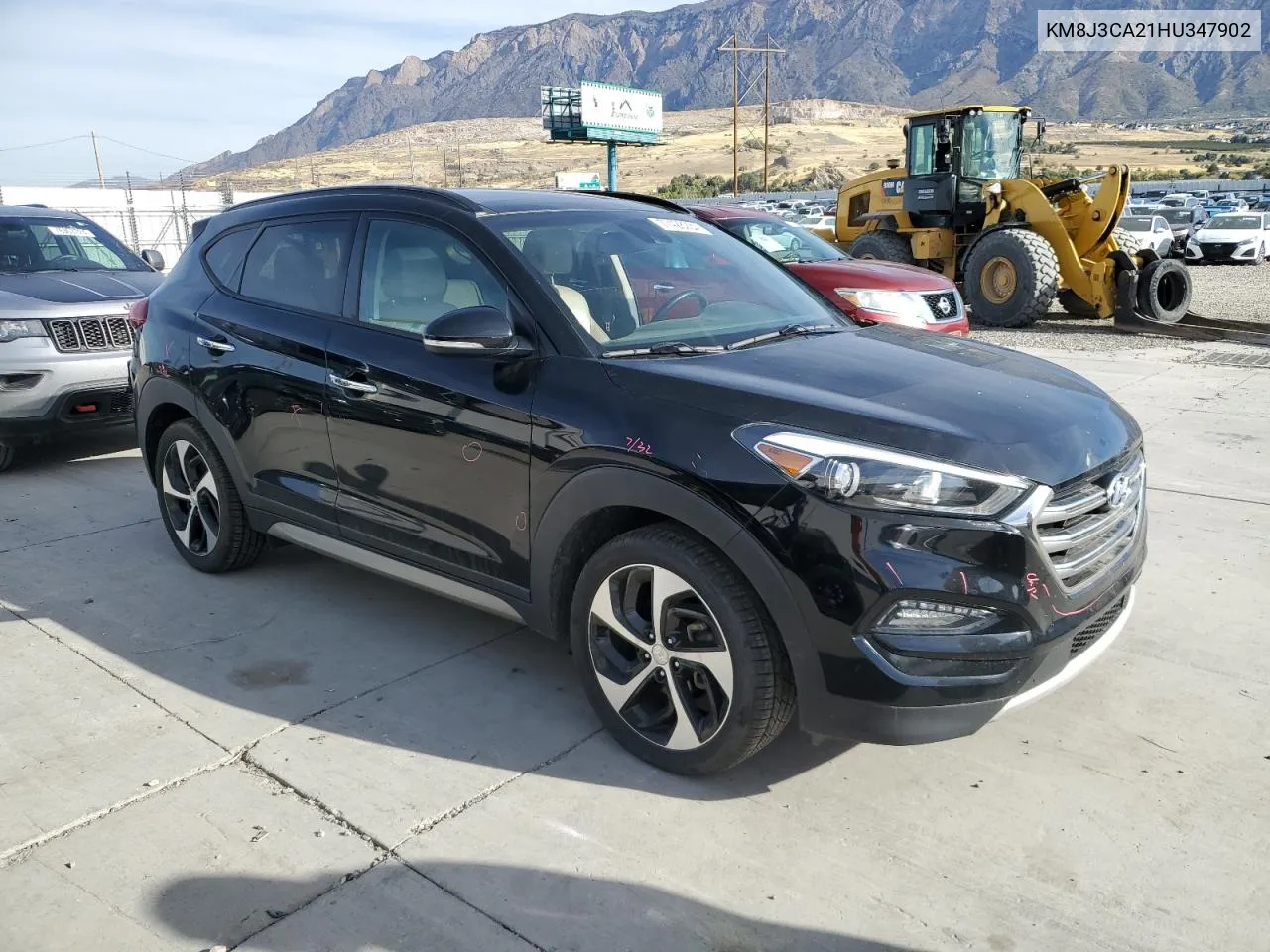 2017 Hyundai Tucson Limited VIN: KM8J3CA21HU347902 Lot: 77428234