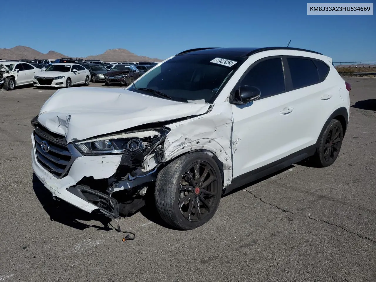 2017 Hyundai Tucson Limited VIN: KM8J33A23HU534669 Lot: 77433054