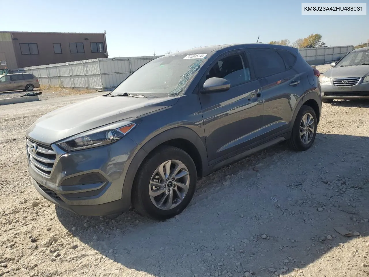 2017 Hyundai Tucson Se VIN: KM8J23A42HU488031 Lot: 77584514