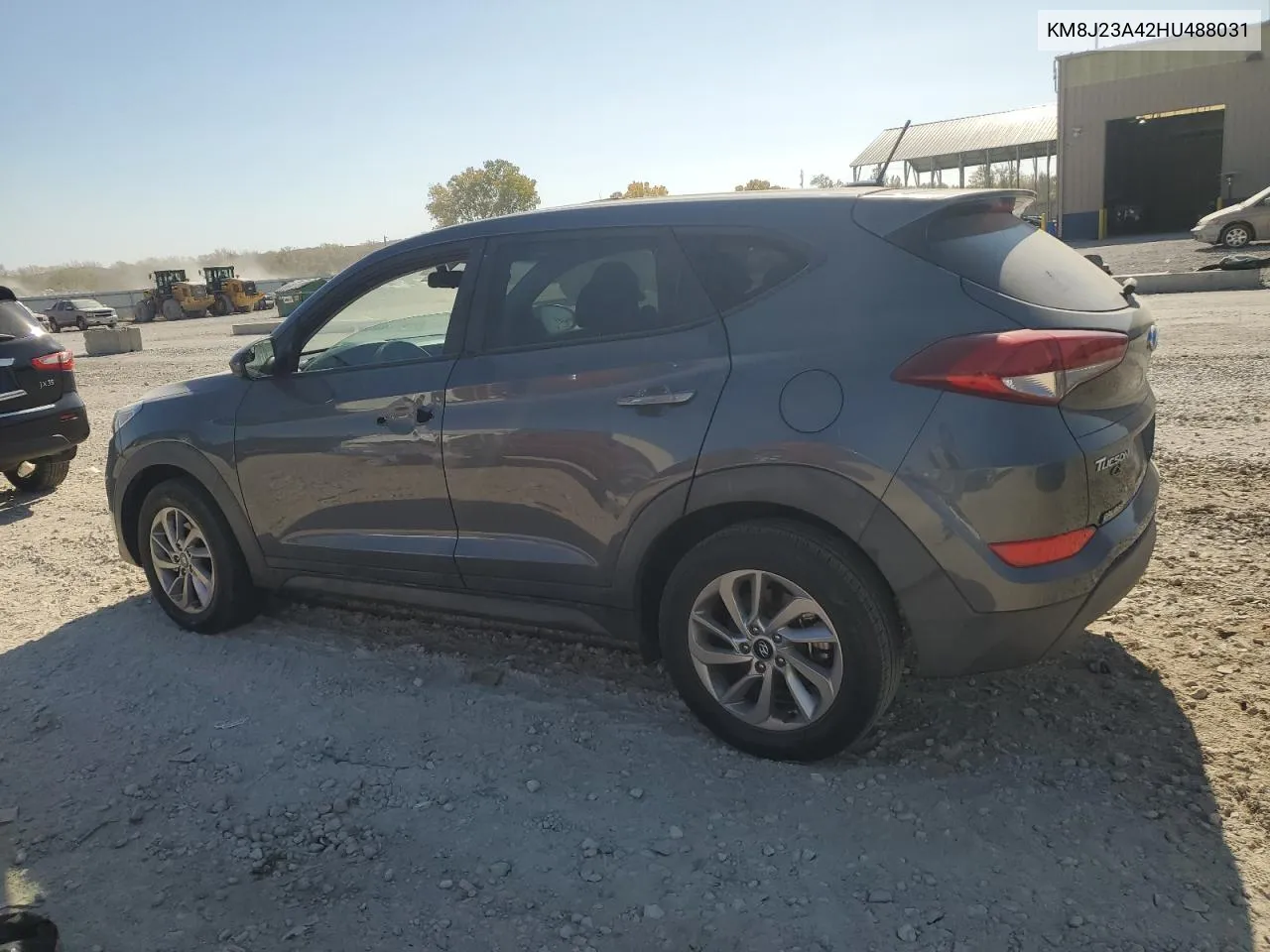 2017 Hyundai Tucson Se VIN: KM8J23A42HU488031 Lot: 77584514