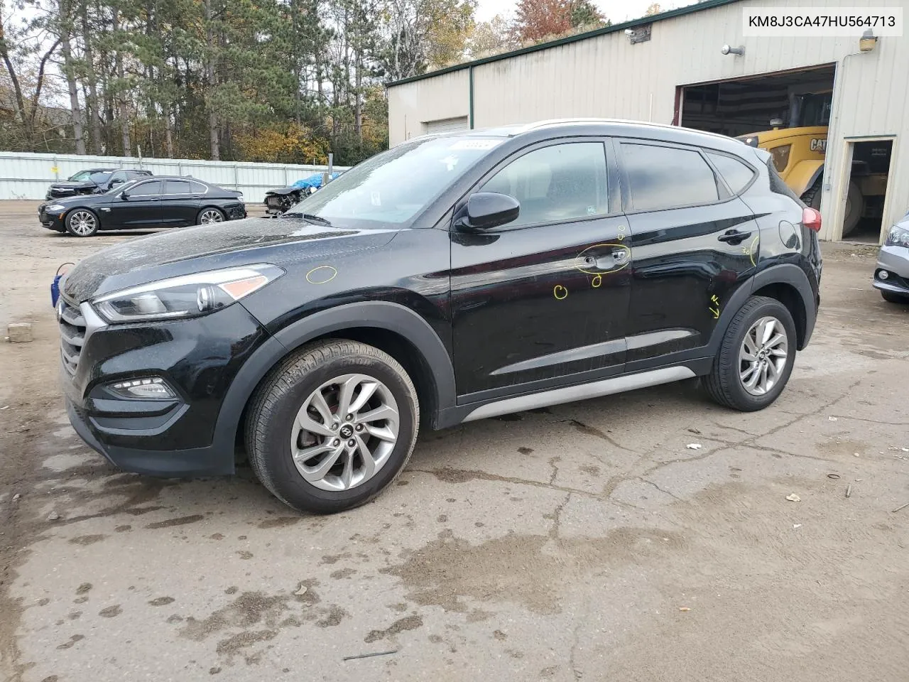 2017 Hyundai Tucson Limited VIN: KM8J3CA47HU564713 Lot: 77656324