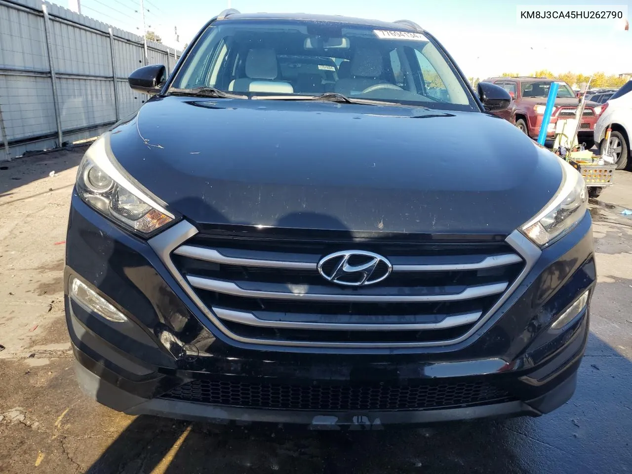 2017 Hyundai Tucson Limited VIN: KM8J3CA45HU262790 Lot: 77694134