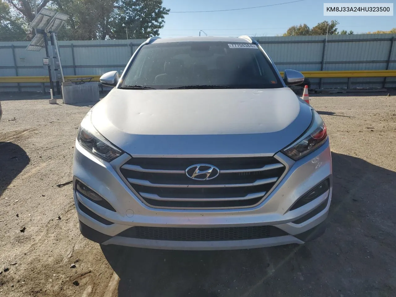 2017 Hyundai Tucson Limited VIN: KM8J33A24HU323500 Lot: 77708384