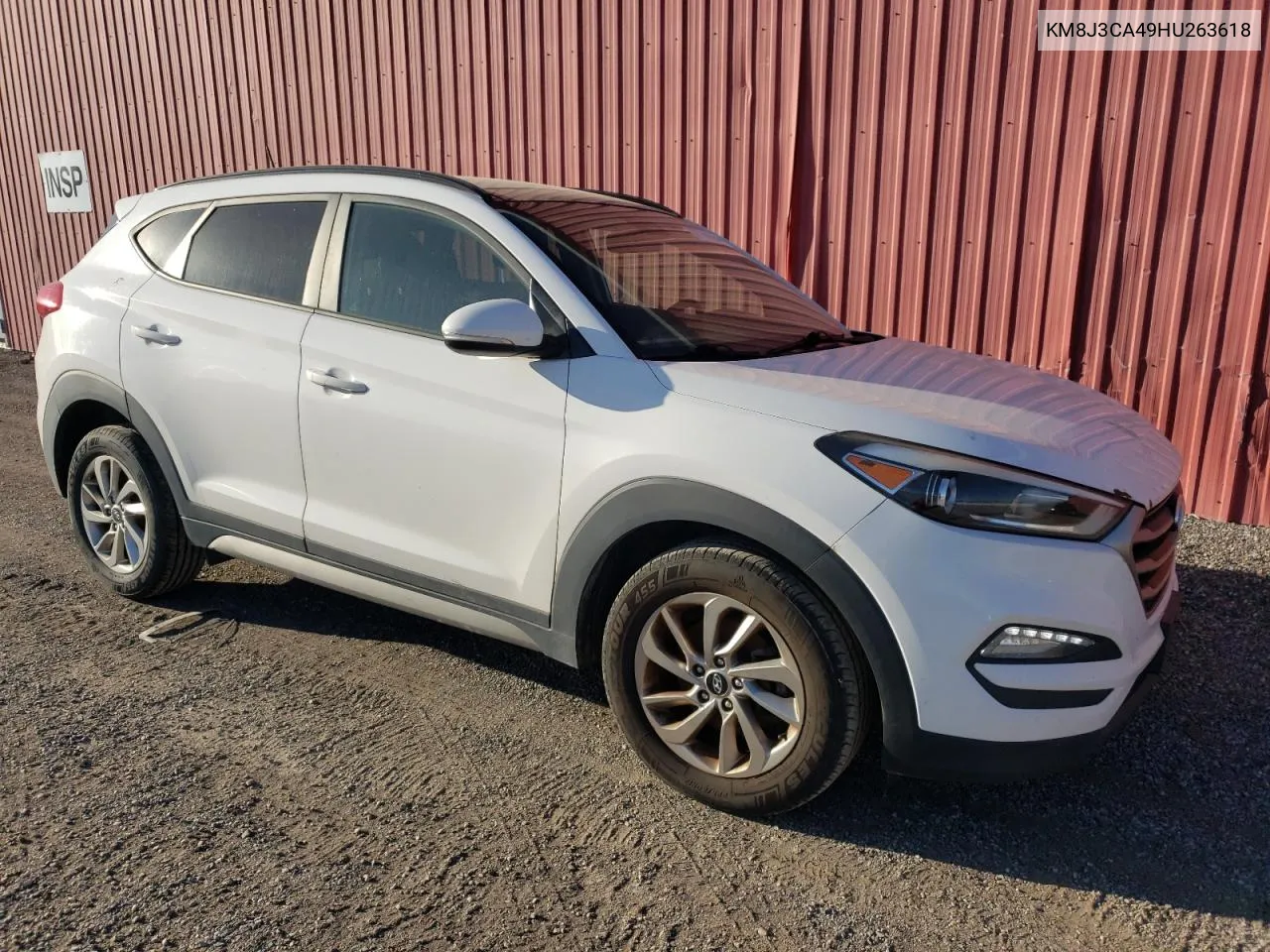 2017 Hyundai Tucson Limited VIN: KM8J3CA49HU263618 Lot: 77791064