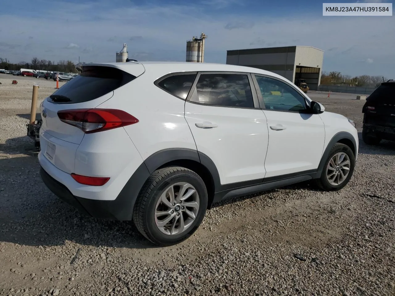 2017 Hyundai Tucson Se VIN: KM8J23A47HU391584 Lot: 77855564