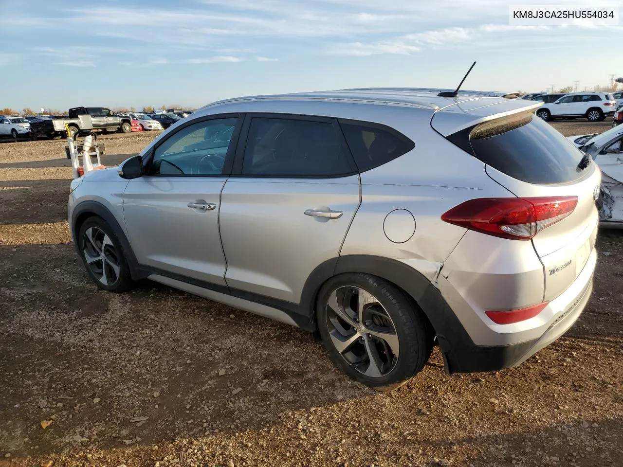 2017 Hyundai Tucson Limited VIN: KM8J3CA25HU554034 Lot: 77861024