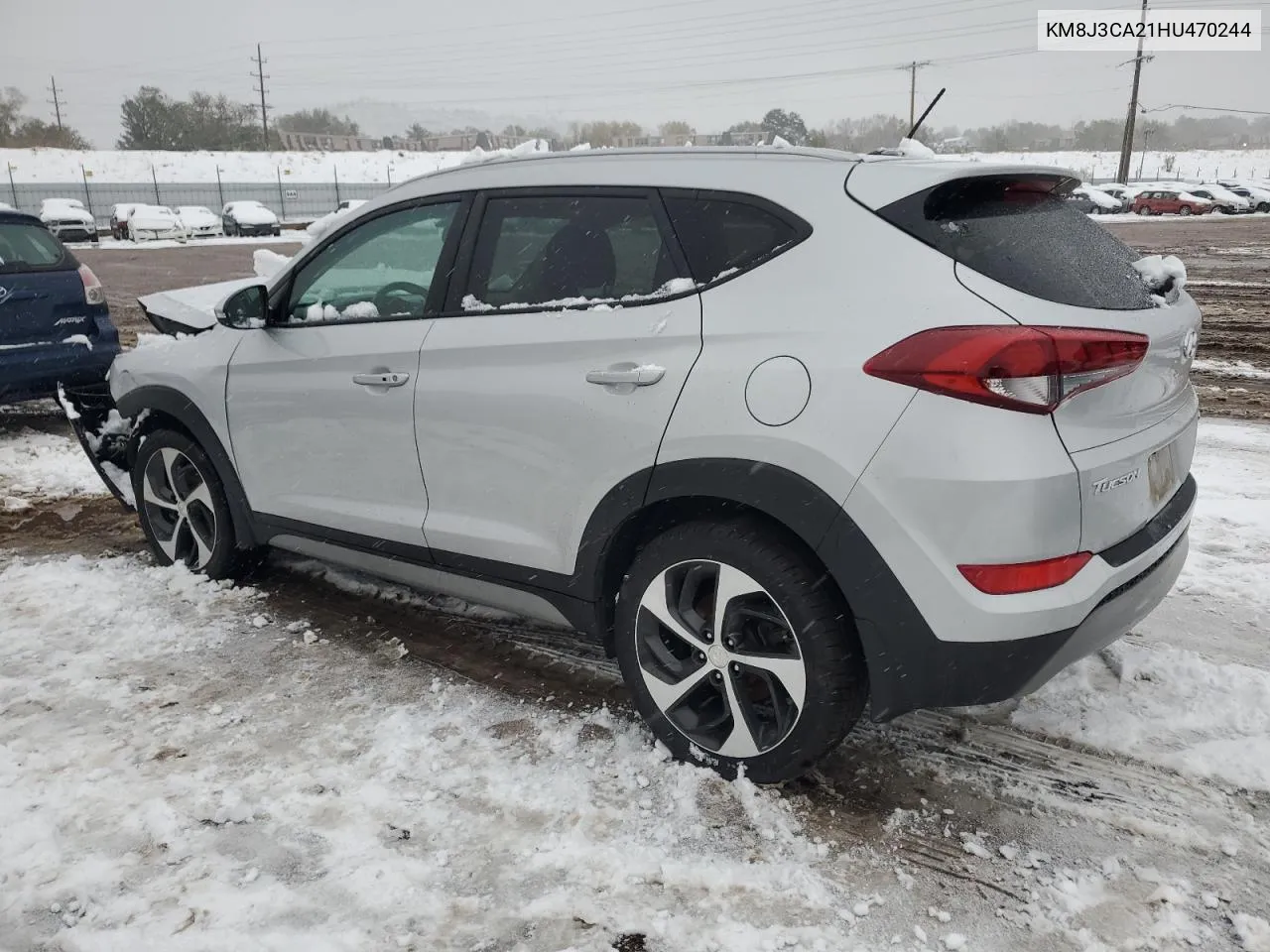 2017 Hyundai Tucson Limited VIN: KM8J3CA21HU470244 Lot: 77898964