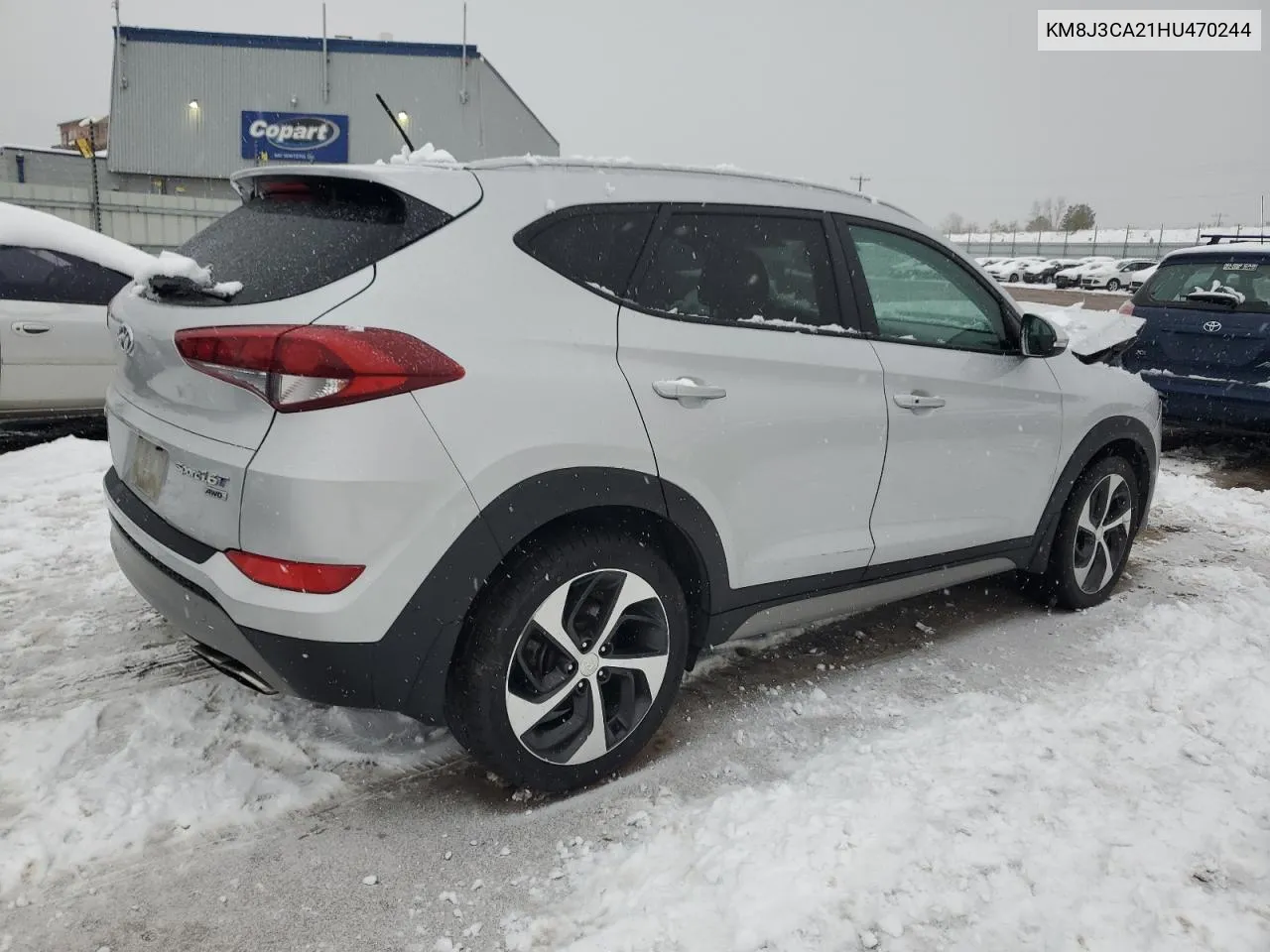 2017 Hyundai Tucson Limited VIN: KM8J3CA21HU470244 Lot: 77898964