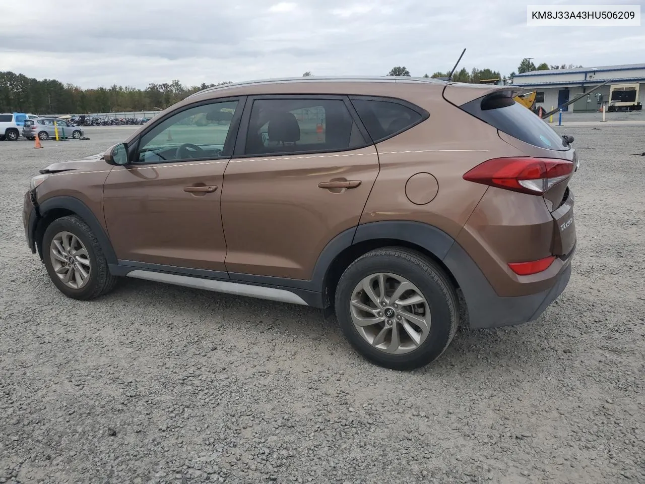 2017 Hyundai Tucson Limited VIN: KM8J33A43HU506209 Lot: 77902084