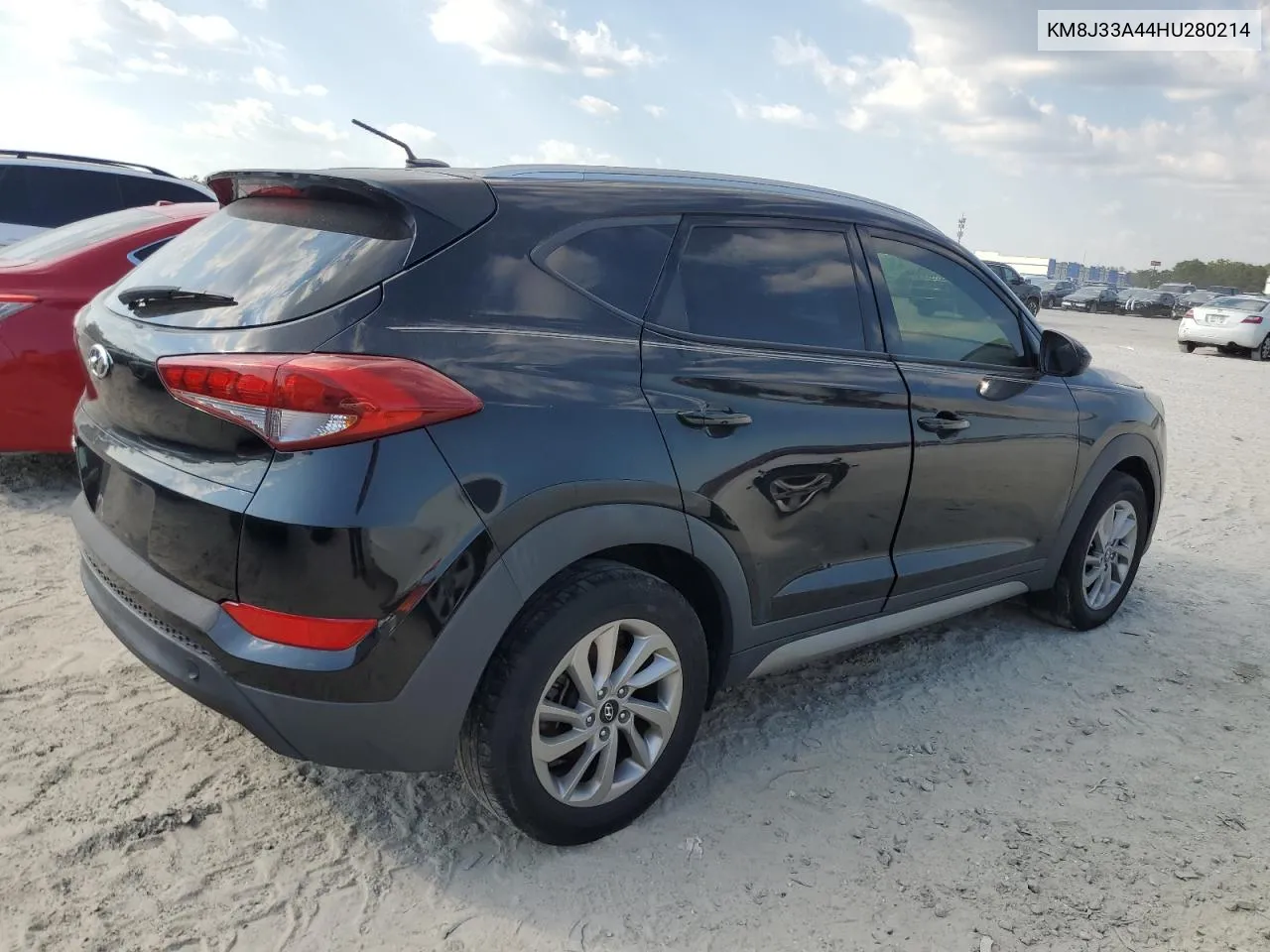 2017 Hyundai Tucson Limited VIN: KM8J33A44HU280214 Lot: 77960714