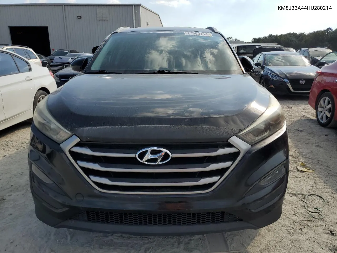 2017 Hyundai Tucson Limited VIN: KM8J33A44HU280214 Lot: 77960714