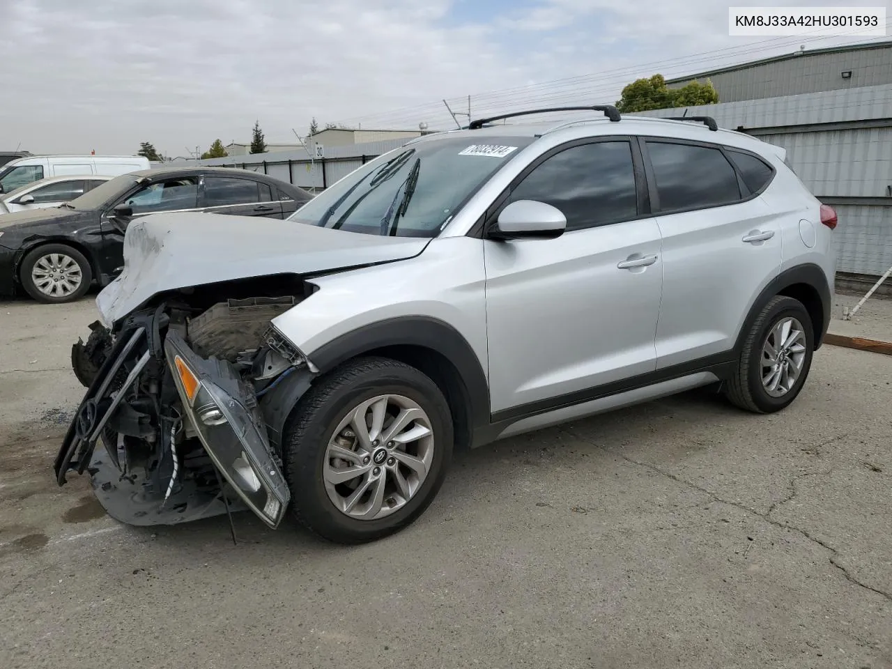 2017 Hyundai Tucson Limited VIN: KM8J33A42HU301593 Lot: 78032914